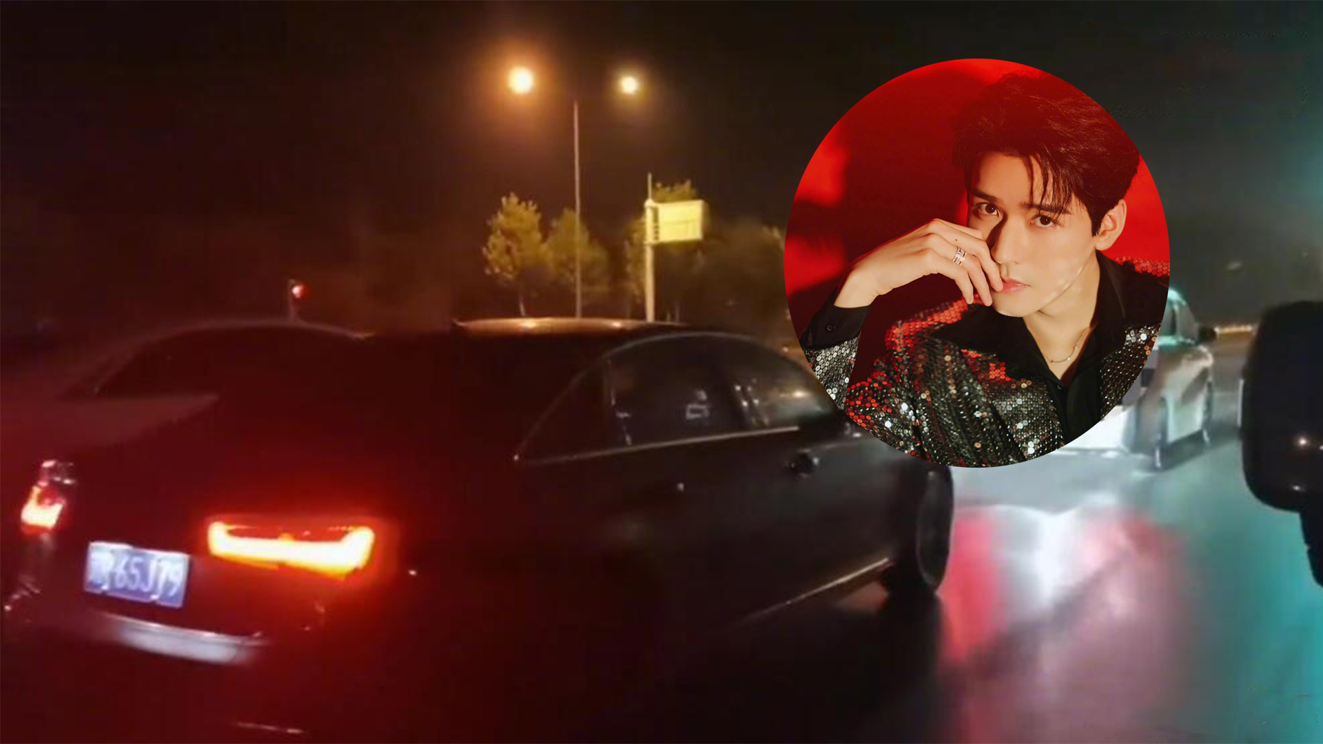 龚俊雨夜被私生跟车,马路上穷追不舍好惊险,无视他人车辆安危