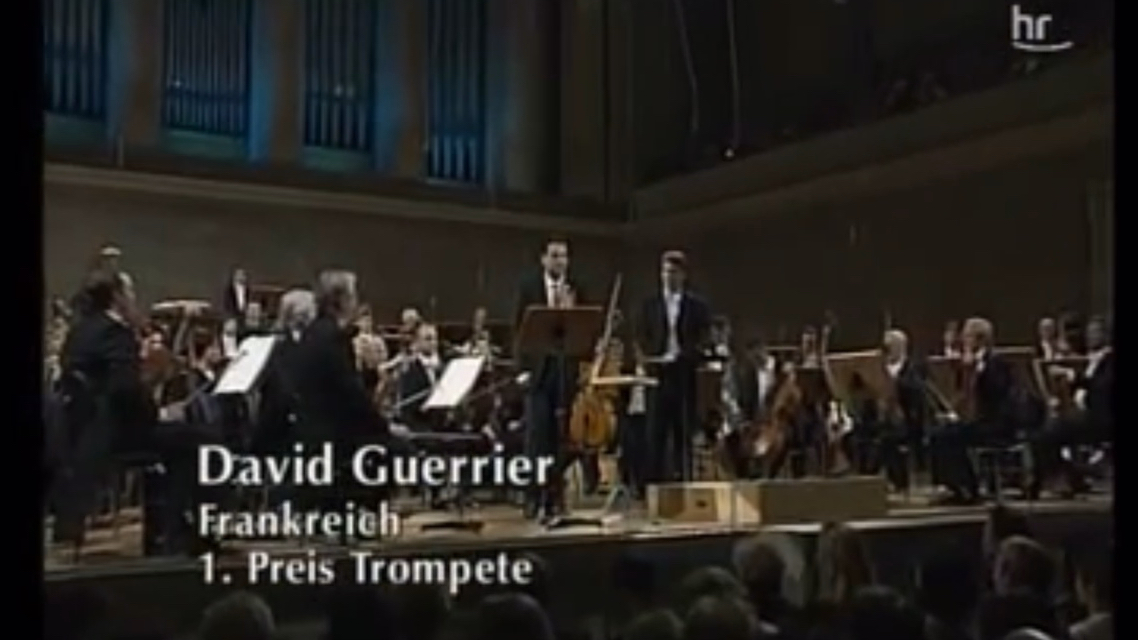 [图]【搬运】David Guerrier 托马斯小号协奏曲 Tomasi Concerto for Trumpet 第一乐章 稀有资源2003年ARD 音乐会