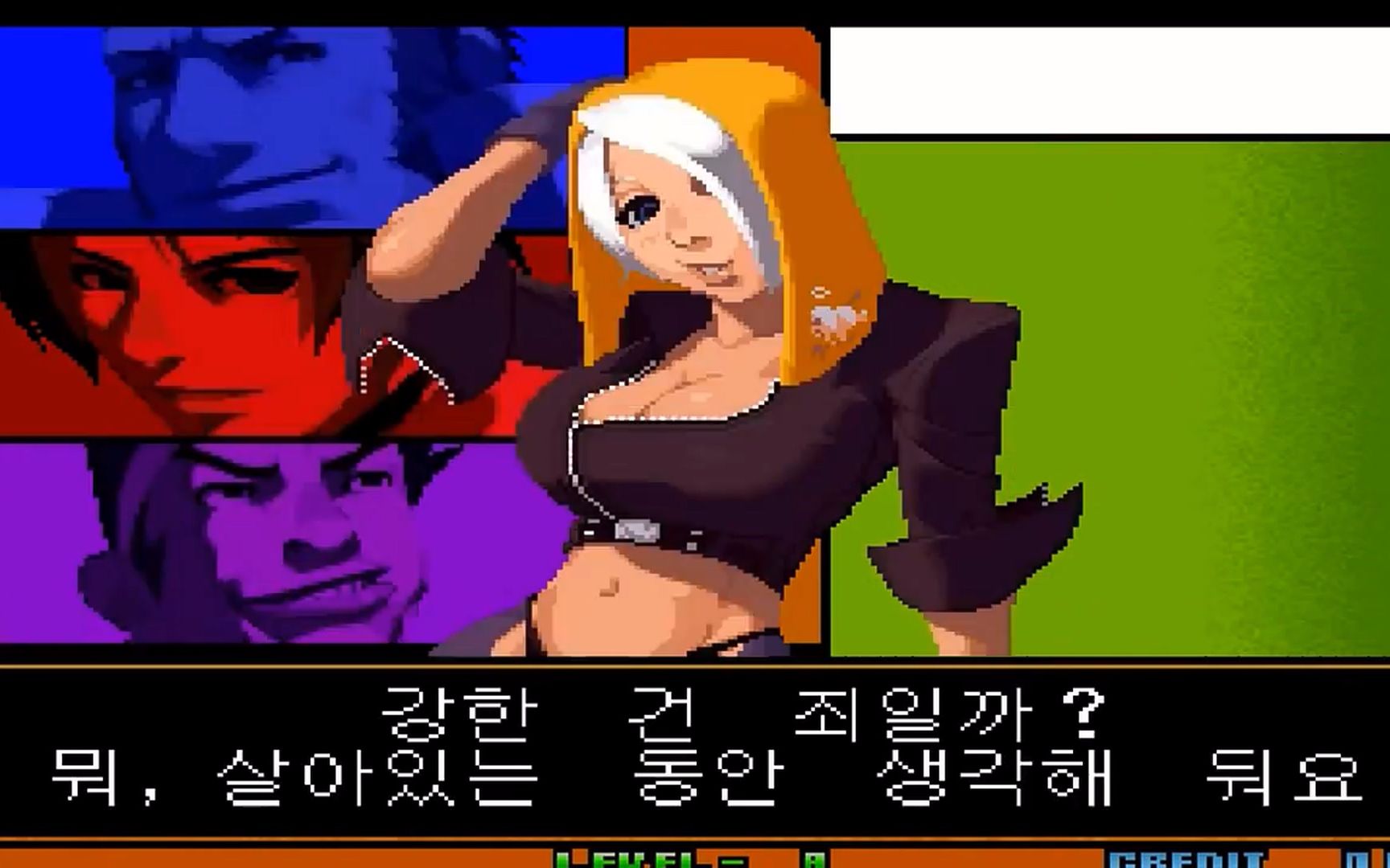 【搬】[tas]魅力無限 磨人的小妖精 kof2001 安琪兒&隨機隊伍打爆老伊