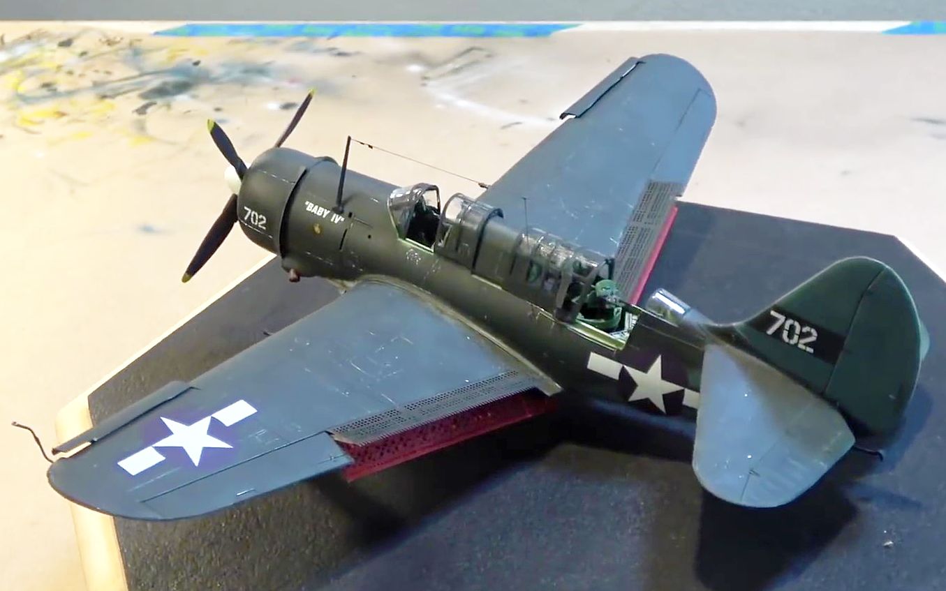 [图]Revell‪ | SB2C-4 Helldiver 模型制作（1/48）