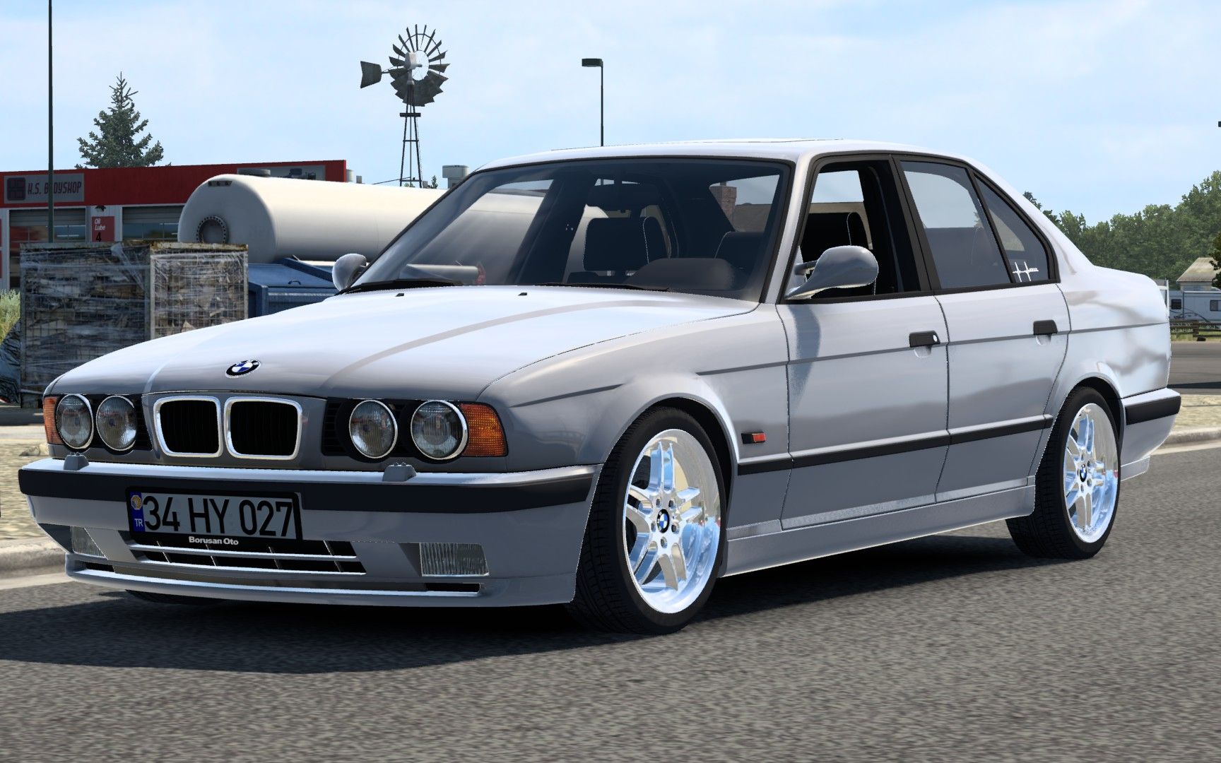 欧美卡通用mod:宝马e34 1.46