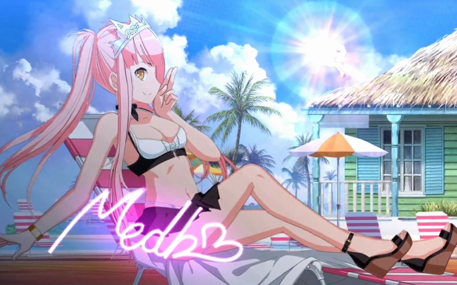 fgo泳装梅芙宝具动画演示