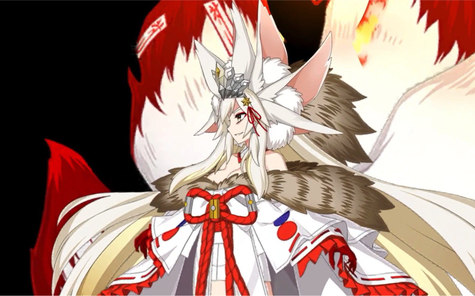 fate/grandorder 日服新年从者 暗之高扬斯卡娅(foreigner)攻击模组&