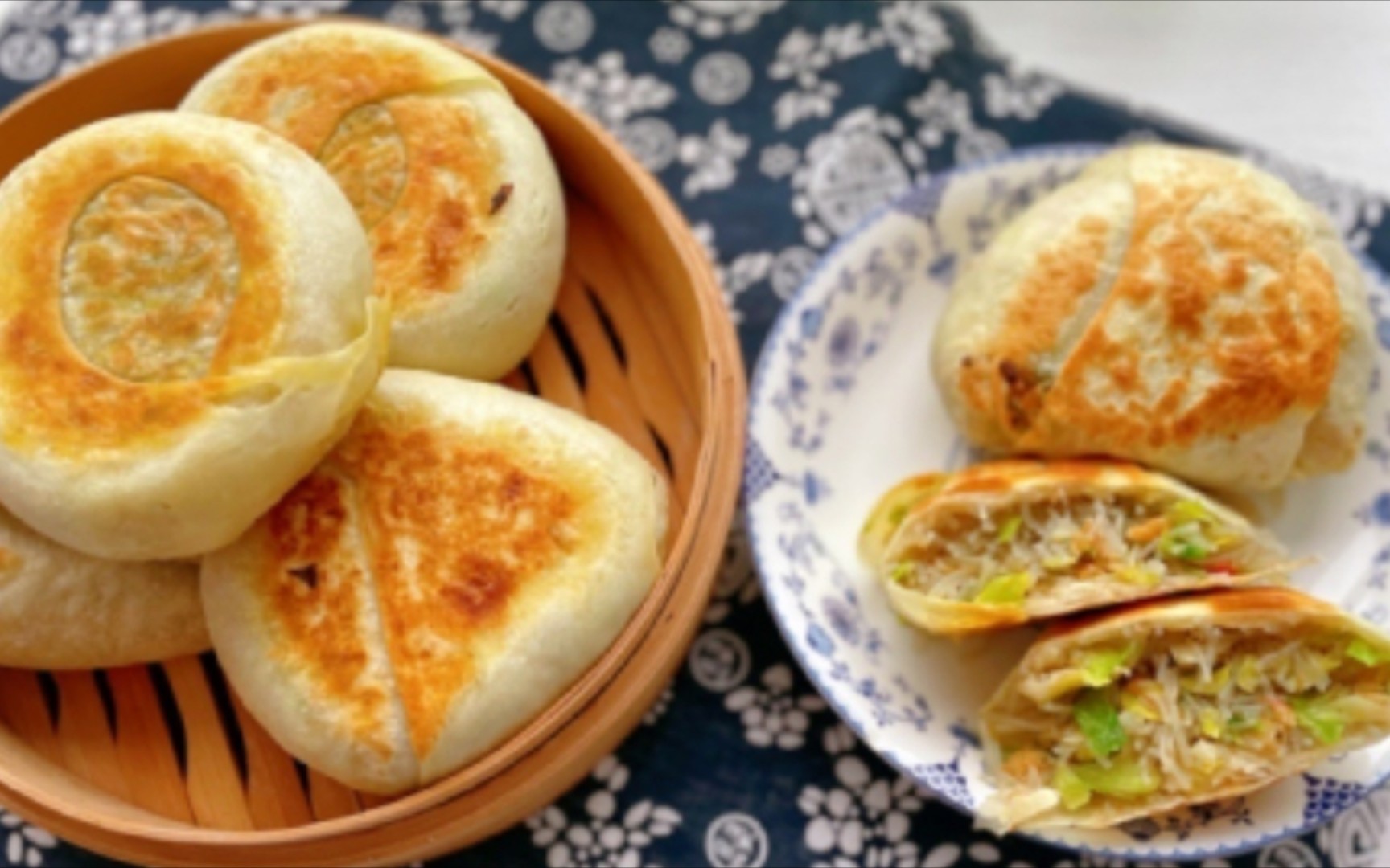 【烤馅饼】焦香酥脆,味道鲜美的烤馅饼,周末在家做起来