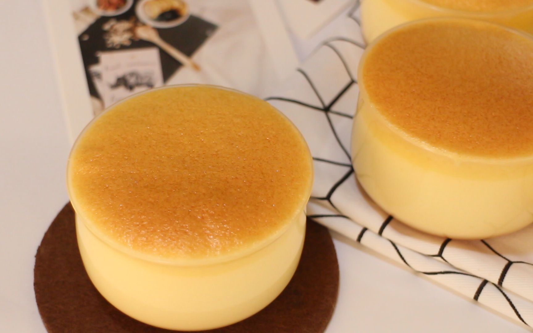 报告! 我来交份作业【焦糖布丁蛋糕】向tinrry老师学做甜品