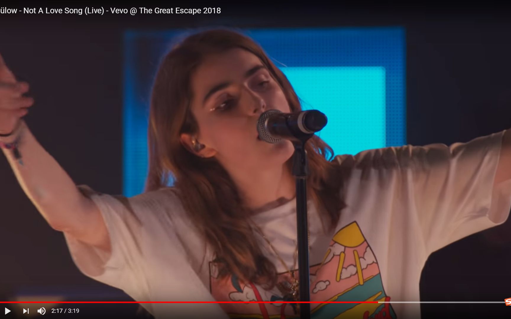 [图]bülow - Not A Love Song (Live) - Vevo @ The Great Escape 2018