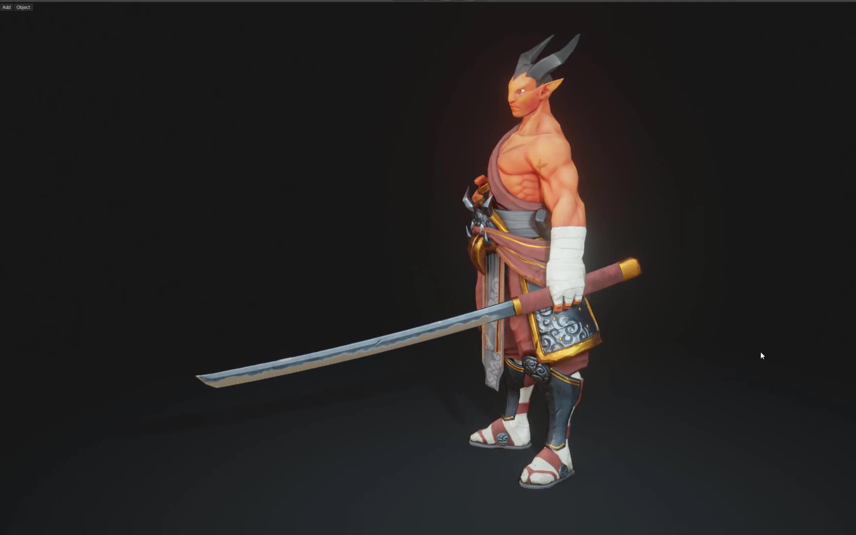 [图]Crimson Ronin – PBR Character Creation for Games