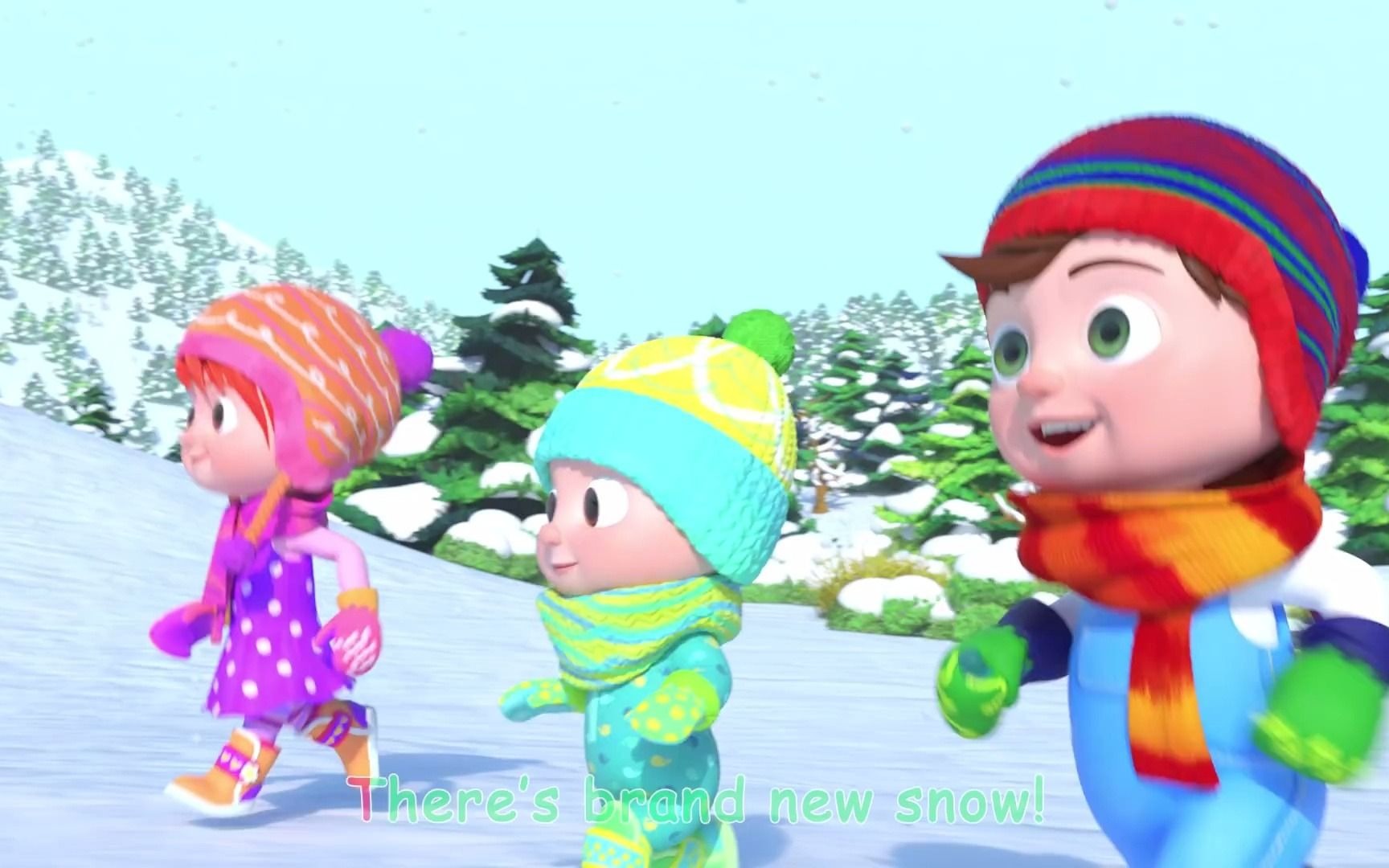 [图]『英文儿歌 冬日童谣』下雪好开心！ Winter Song (Fun in the Snow) by CoComelon