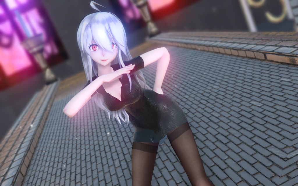 【MMD】漂亮秘书haku小姐姐猫步轻俏哔哩哔哩bilibili