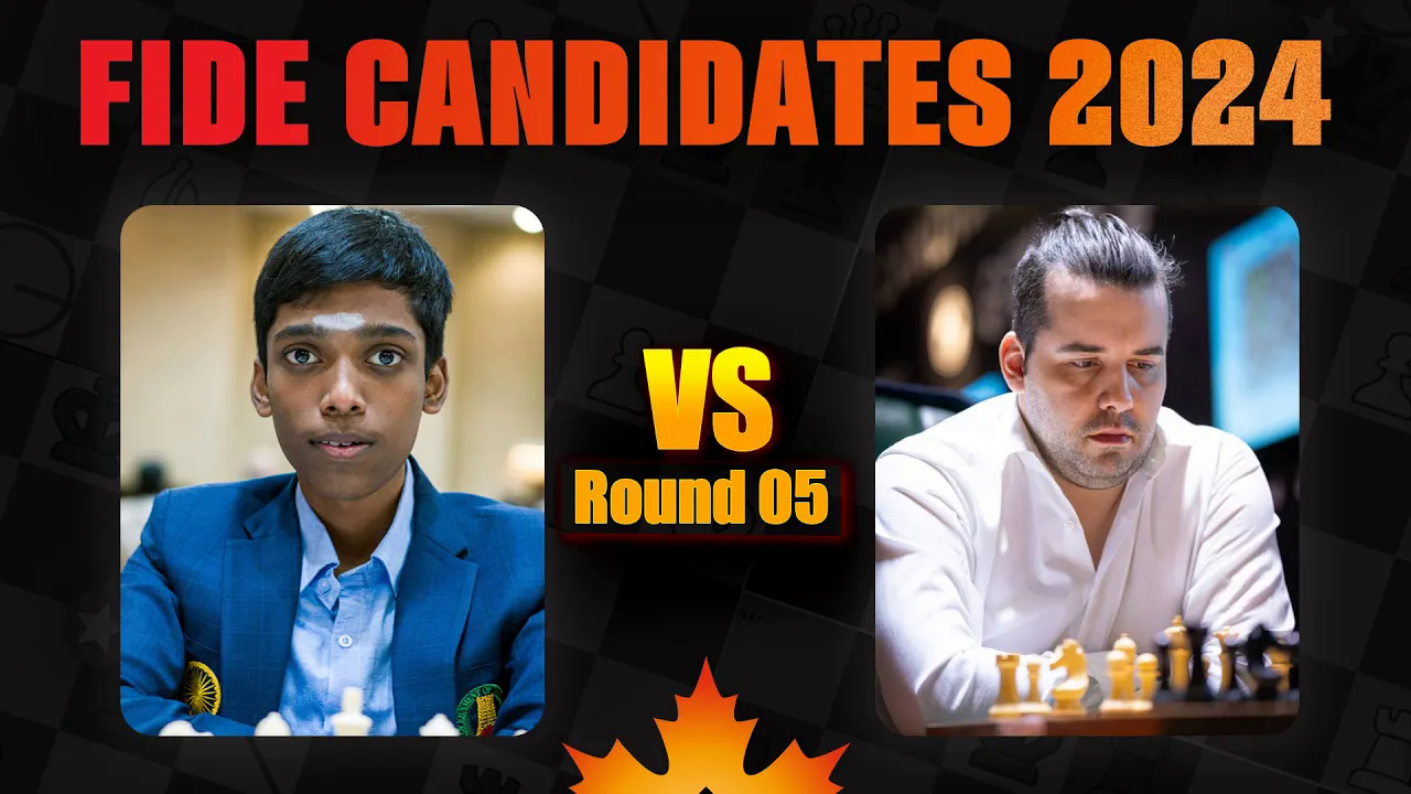 chess squad - fide candidates 2024: praggnanandhaa vs ian nep