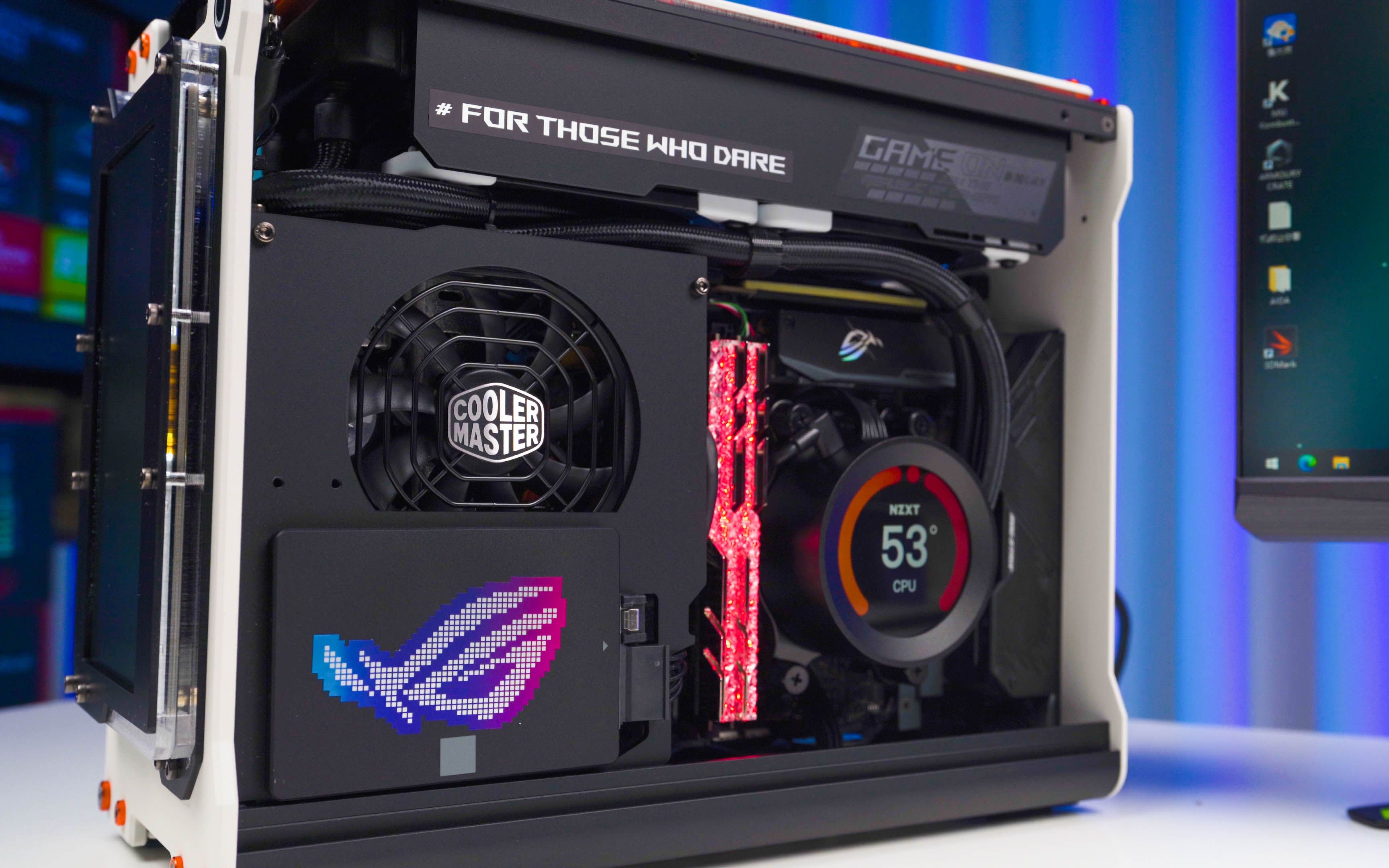 机叔颜选地表最强颜值巅峰accx11itx主机5900x3080ti