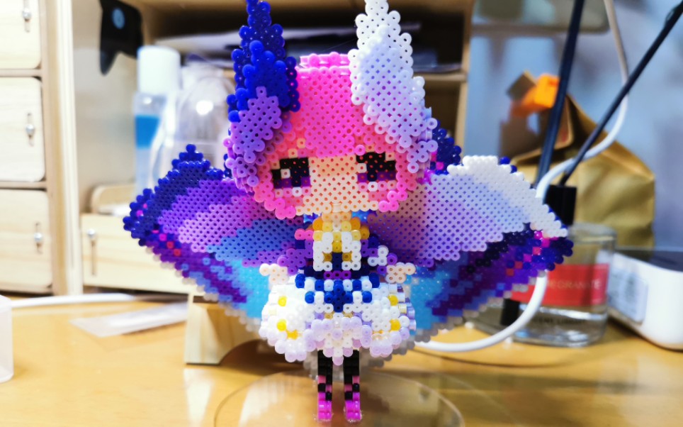 拼豆豆王者荣耀小乔天鹅之梦