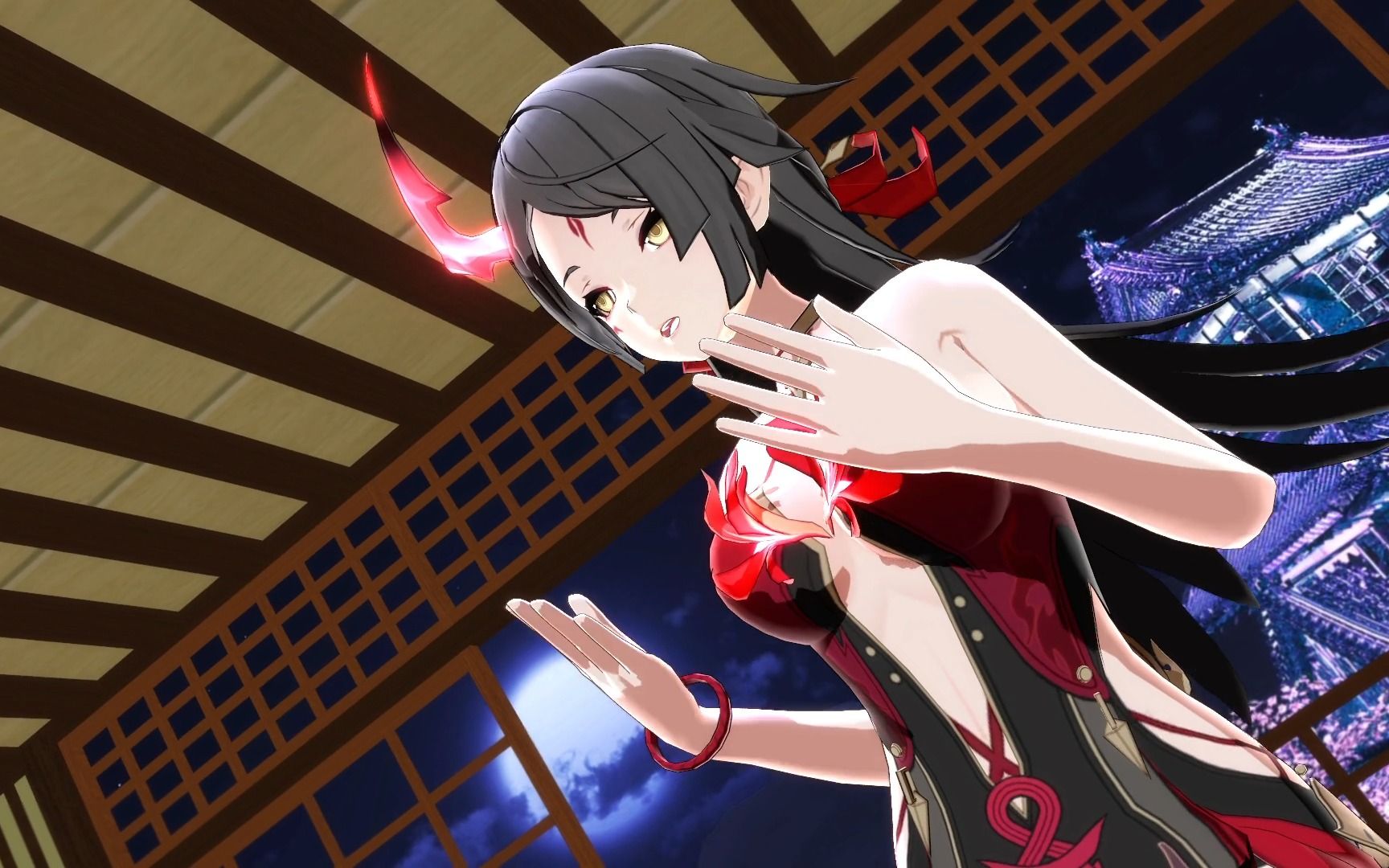 【深空之眼/伊邪那美】明明是冰系角色为毛感觉皮肤基调是火系的=.