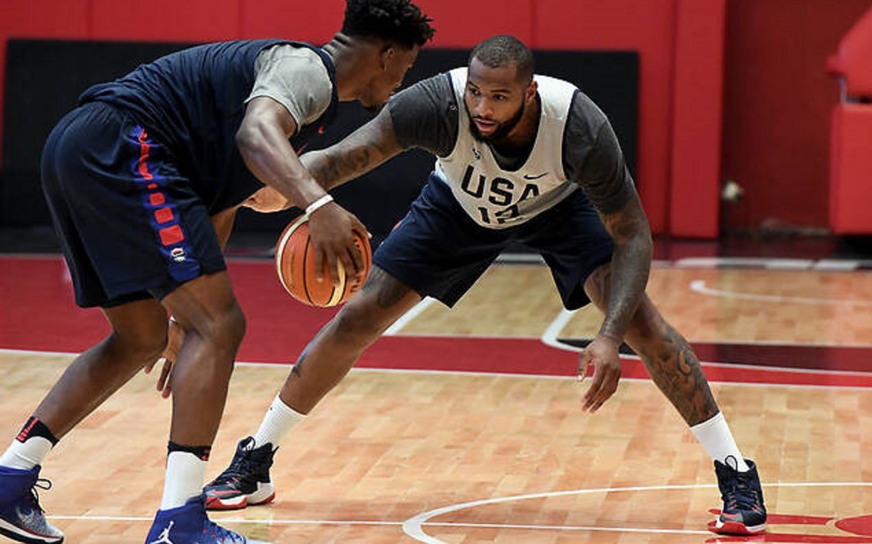 usa1v1美国队对内单挑巴特勒统治攻防两端,欧文,拉塞尔