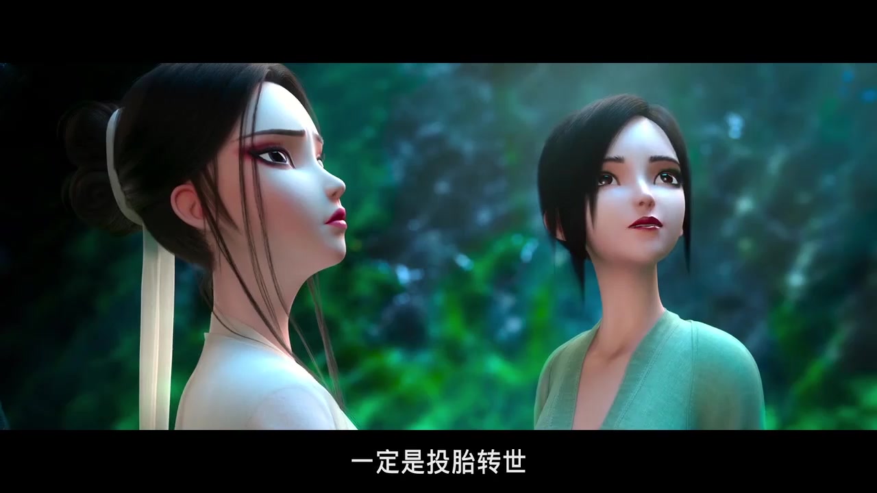 《白蛇:缘起》国产动漫画质之最,每一帧都是壁纸