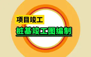 Download Video: 项目桩基竣工图绘制、数据编写