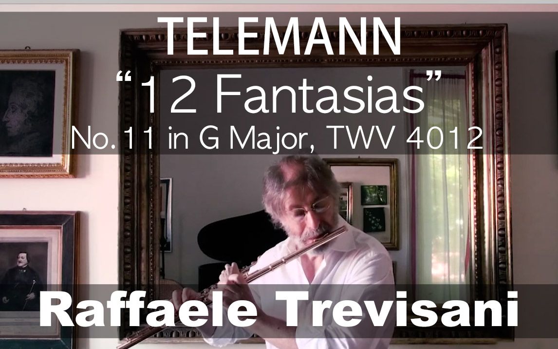 [图]G.P.Telemann___12 Fantasias - No.11 (Raffaele Trevisani)