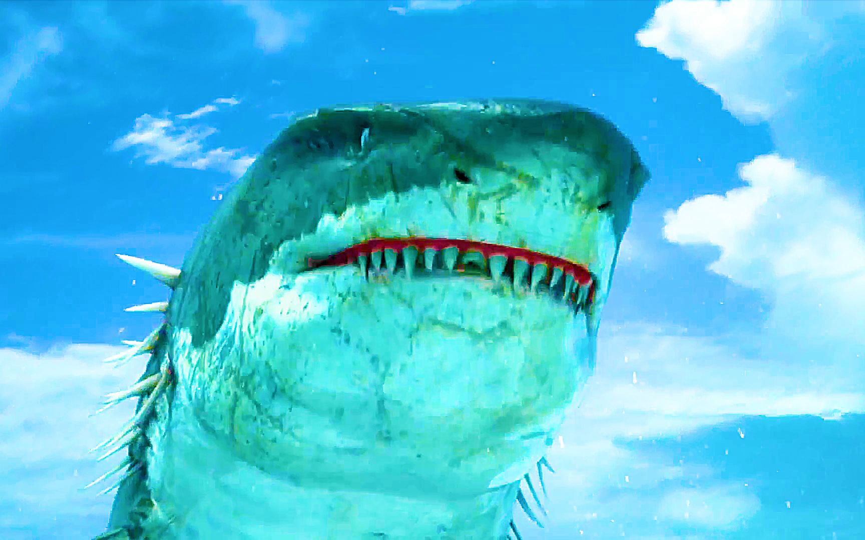 长有八只触手的鲨鱼太可怕了