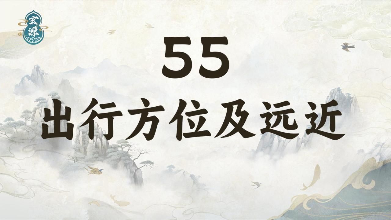 55八字看出行方位及远近哔哩哔哩bilibili