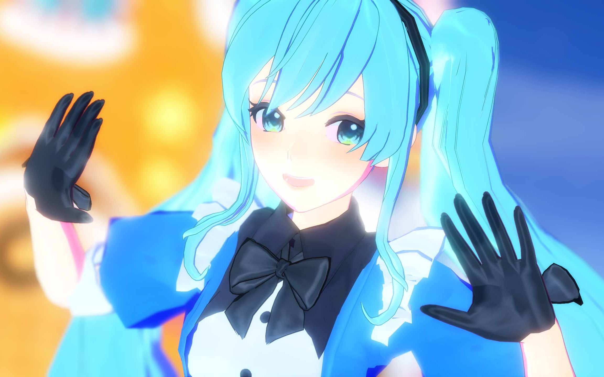 「mmd/初音未来」愛の詩