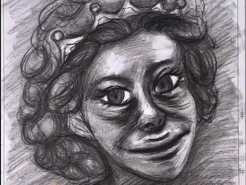 素描头像低分卷打分现场,新的毕加索要现世了