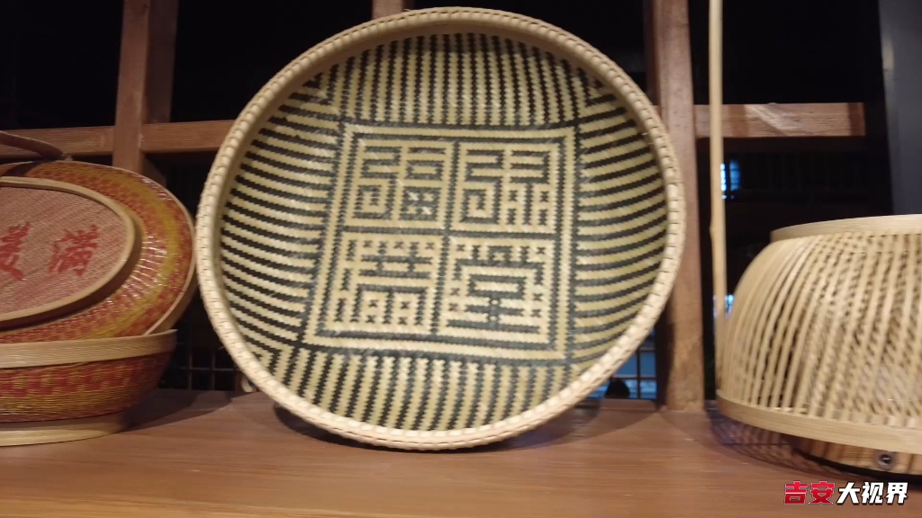 美丽吉安之非遗欣赏吉水竹编手工制作技艺