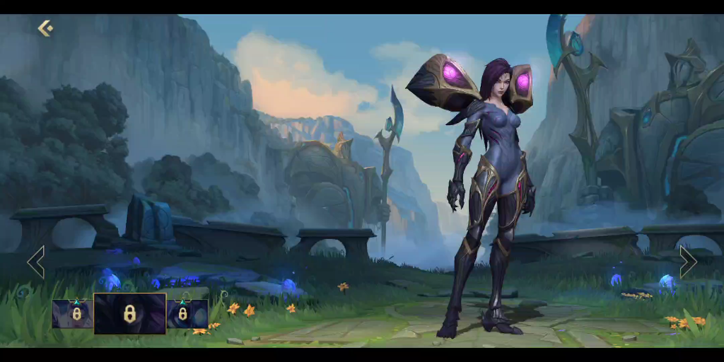 英雄联盟【手游卡莎弹幕天使皮肤】