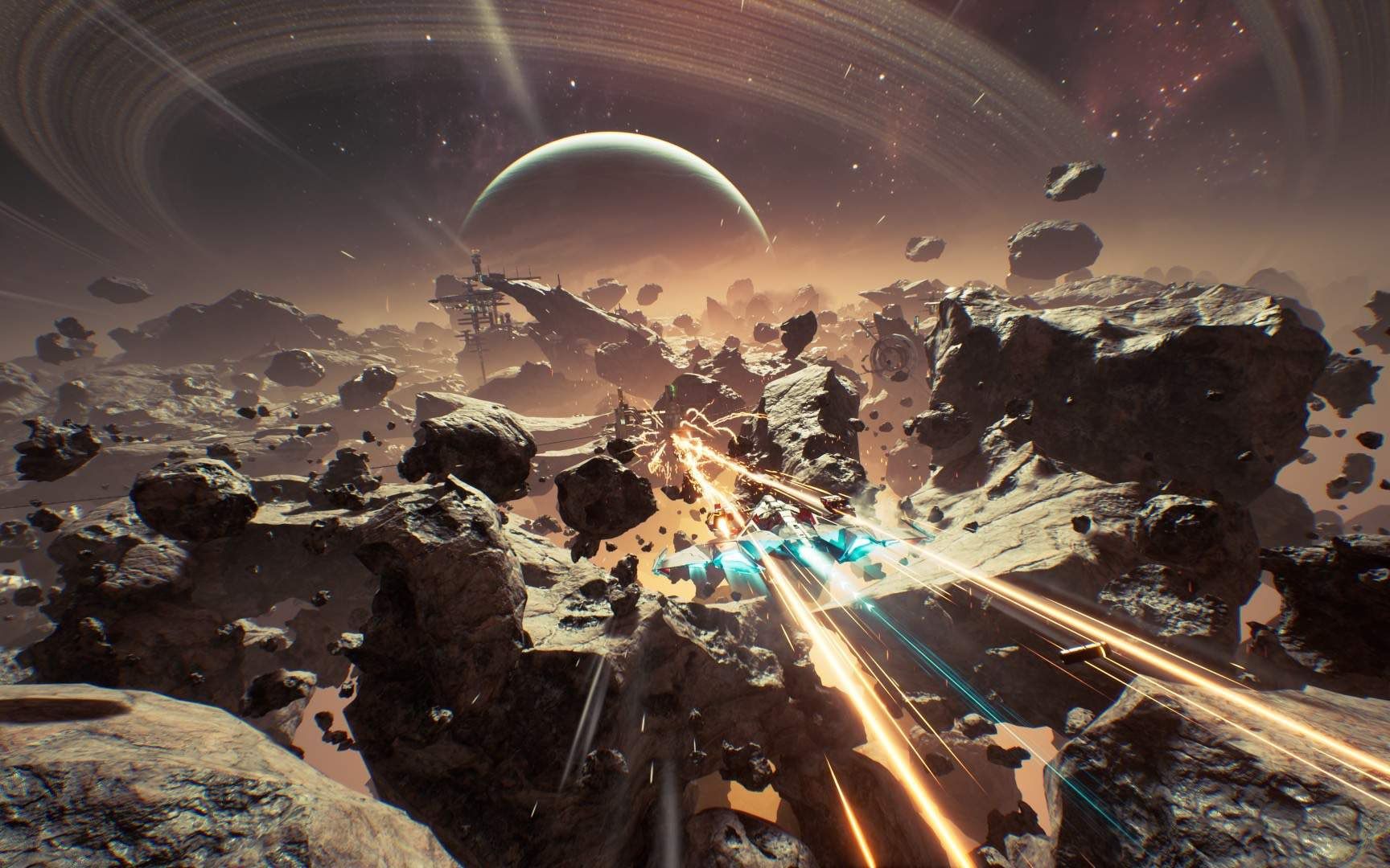 【4k】《chorus》 试玩 demo|4k次世代科幻视觉射击游戏|2021发售