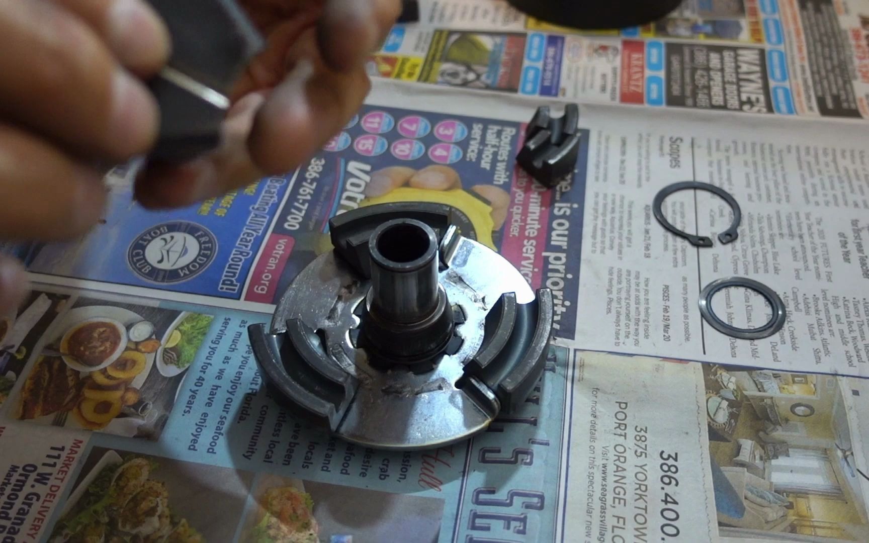 离心式离合器 diy改装加强