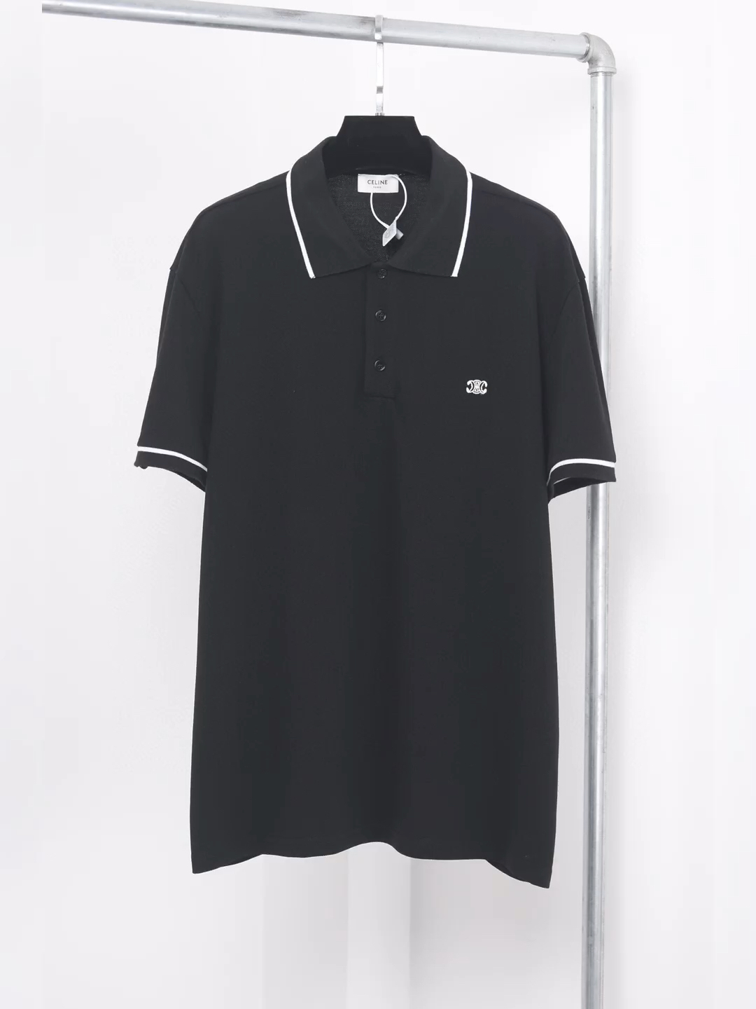 说一下高仿……celine赛琳凯旋门刺绣polo衫 s-xl