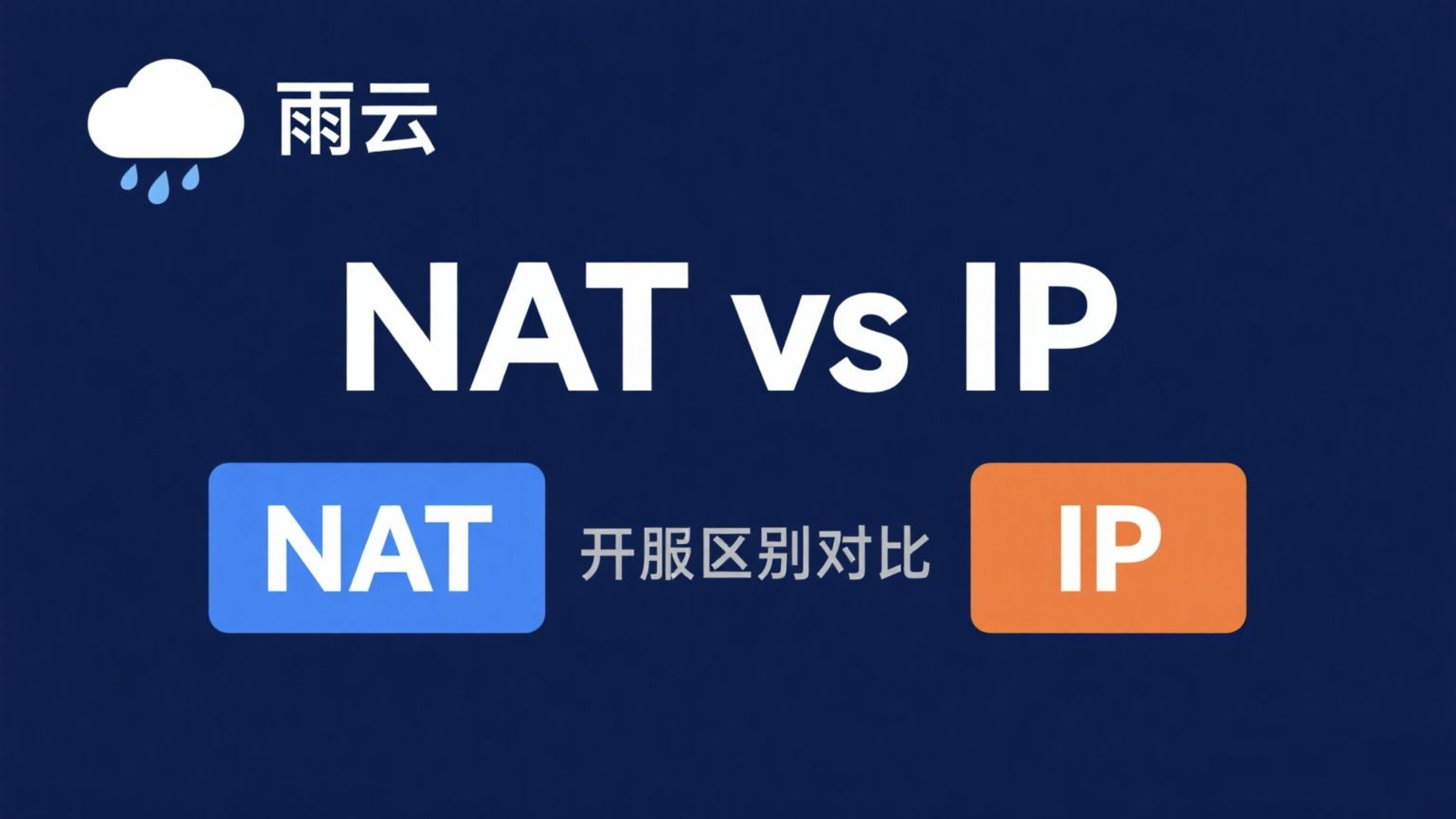 nat服务器和ip服务器开服区别