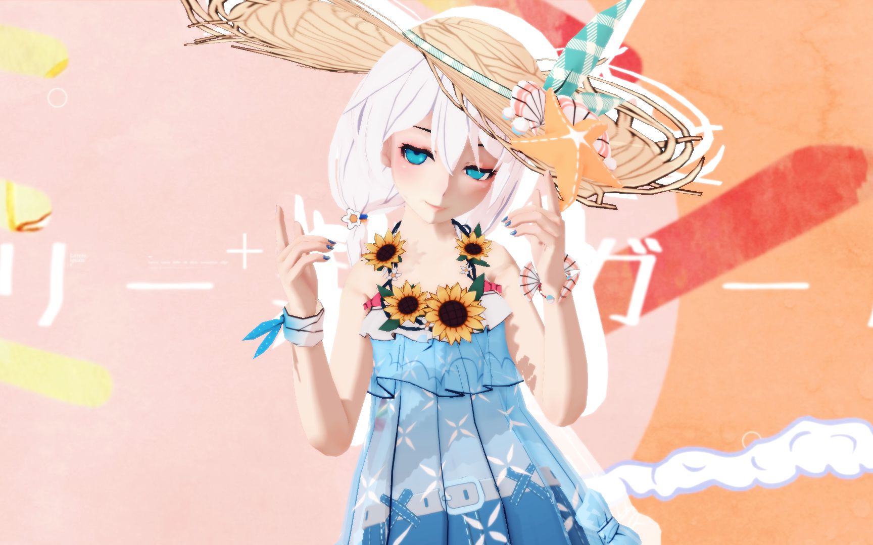 summertime-德莉莎夏日泳装