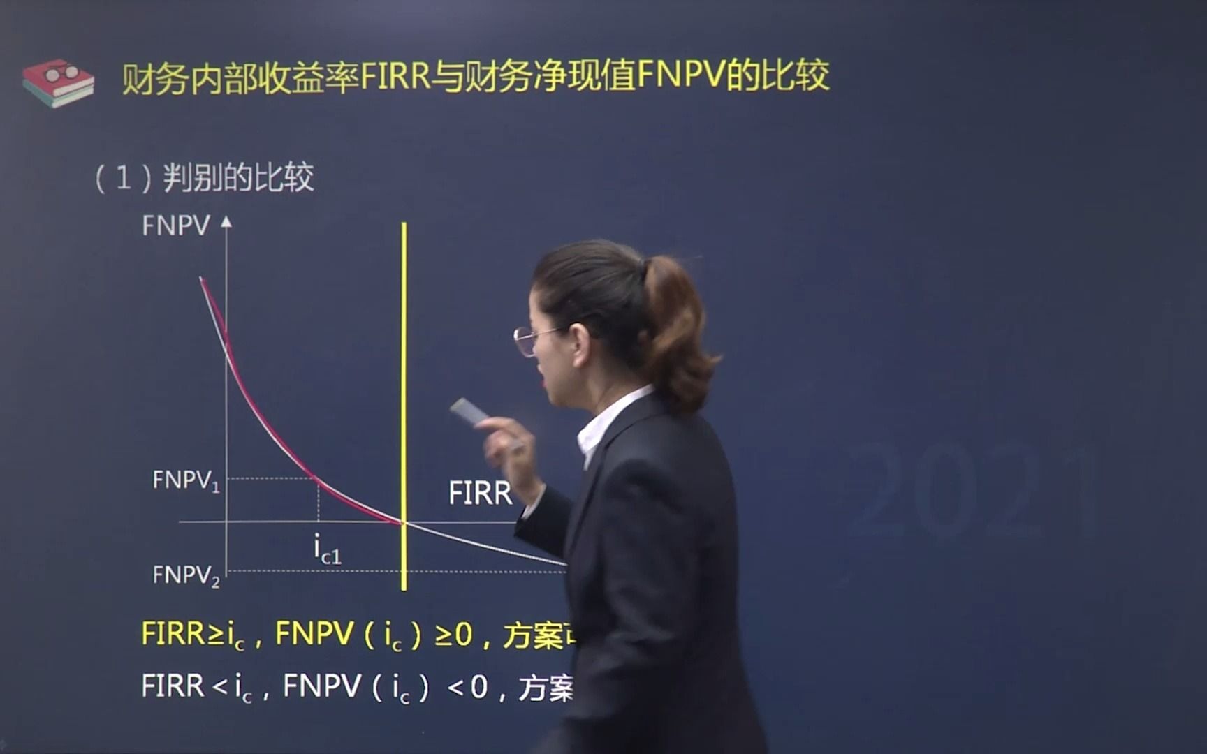 2021年 一建工程经济 精讲(6)技术方案经济效果评价03哔哩哔哩bilibili