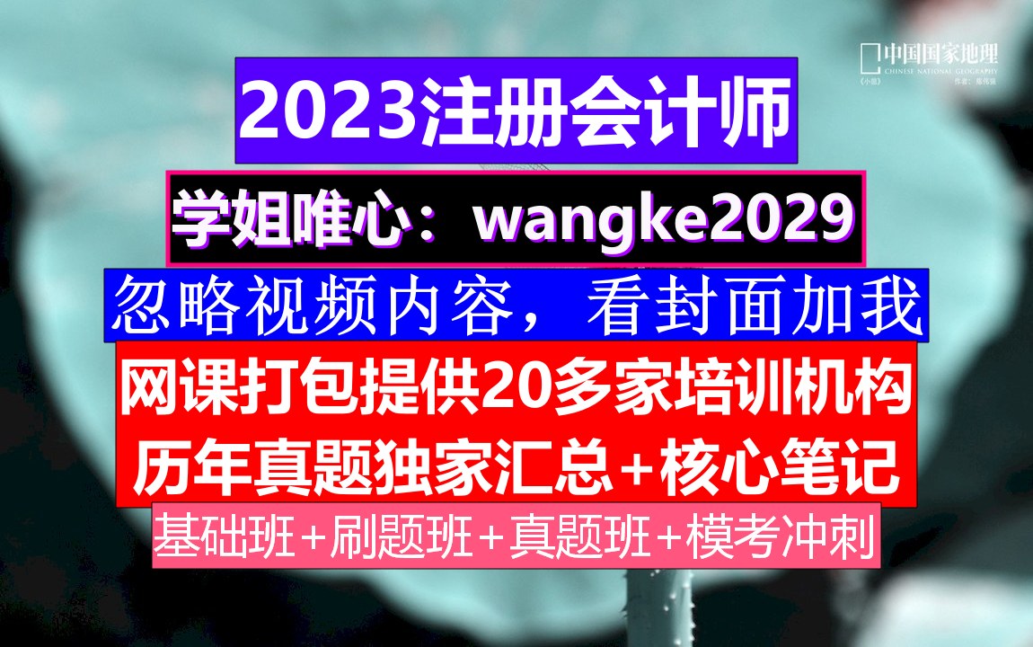 CPA考试,注册会计师报名官网,注册会计师师成绩哔哩哔哩bilibili