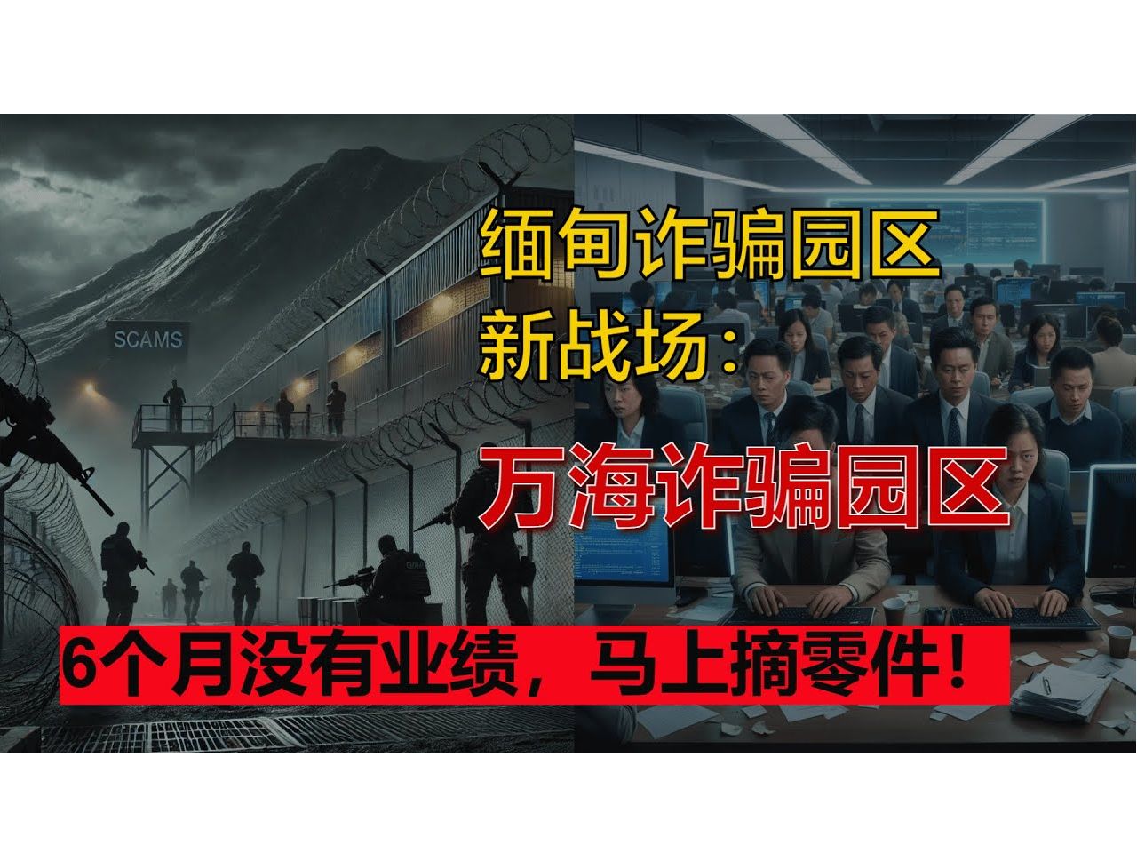 缅甸诈骗园区案例:万海镇电诈有多毒?猪仔悲惨命运触目惊心!哔哩哔哩bilibili