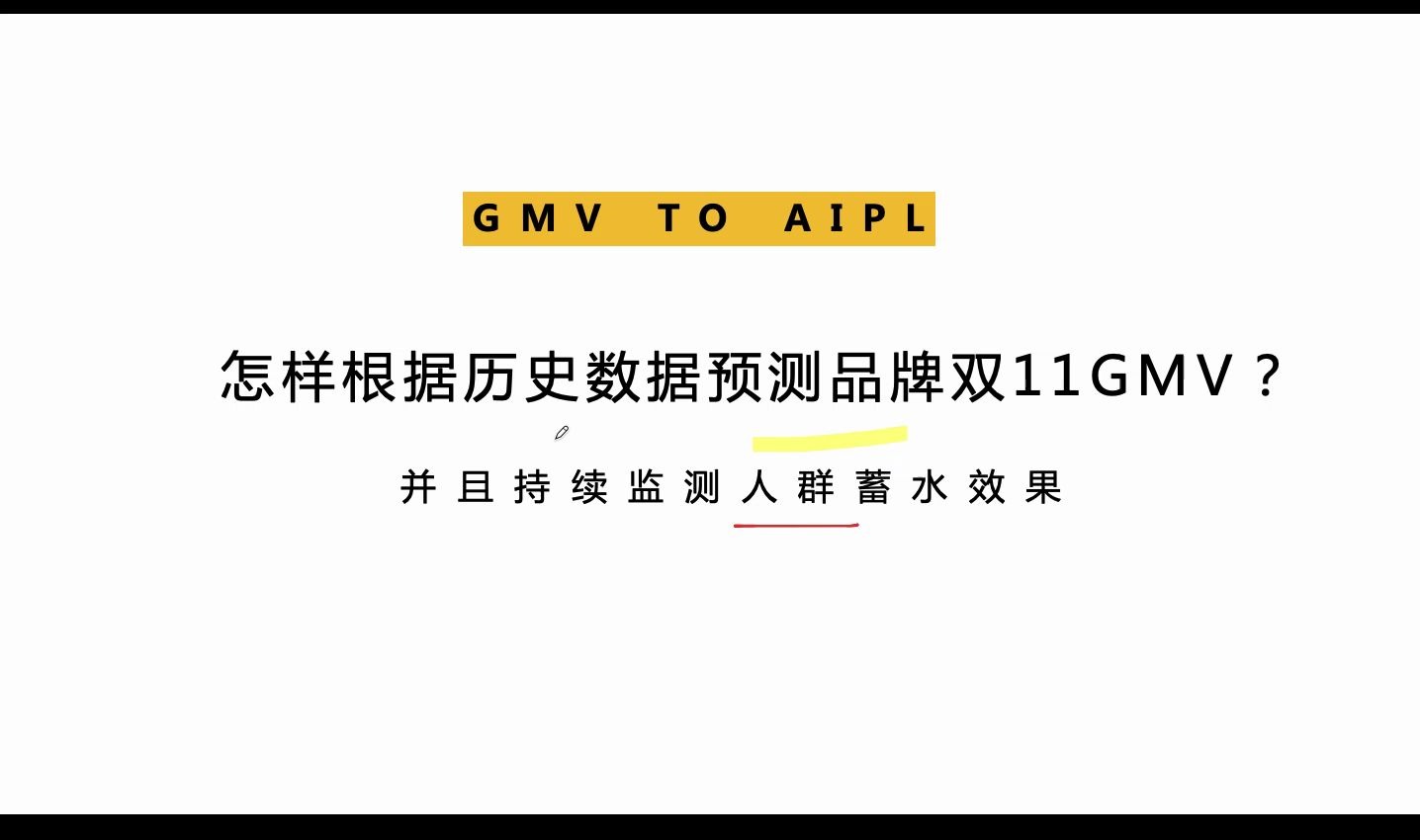 怎样预估品牌双十一GMV量级?哔哩哔哩bilibili