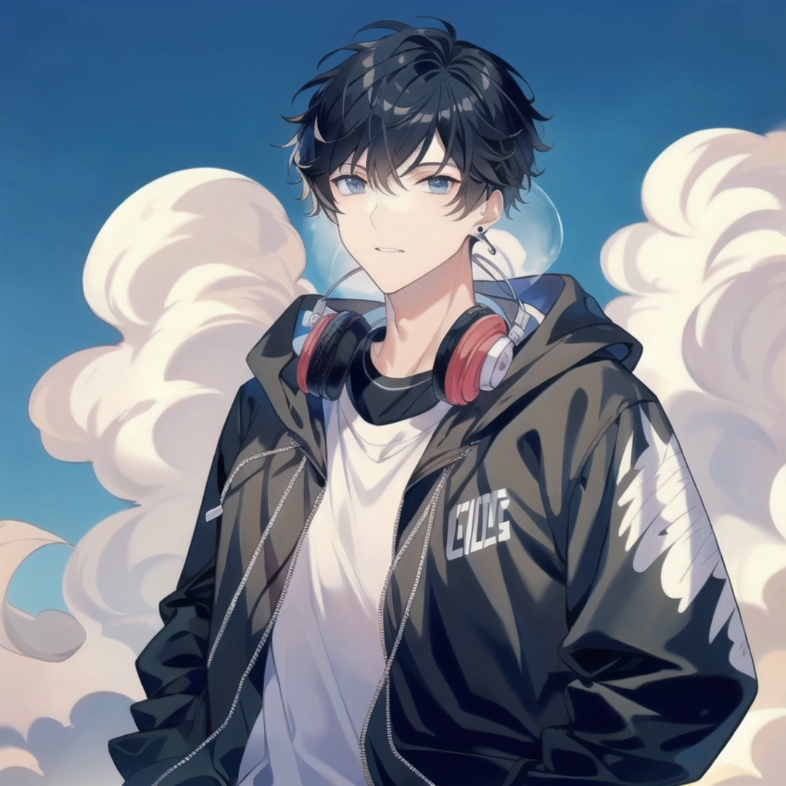 原创ai绘画作品《少年》