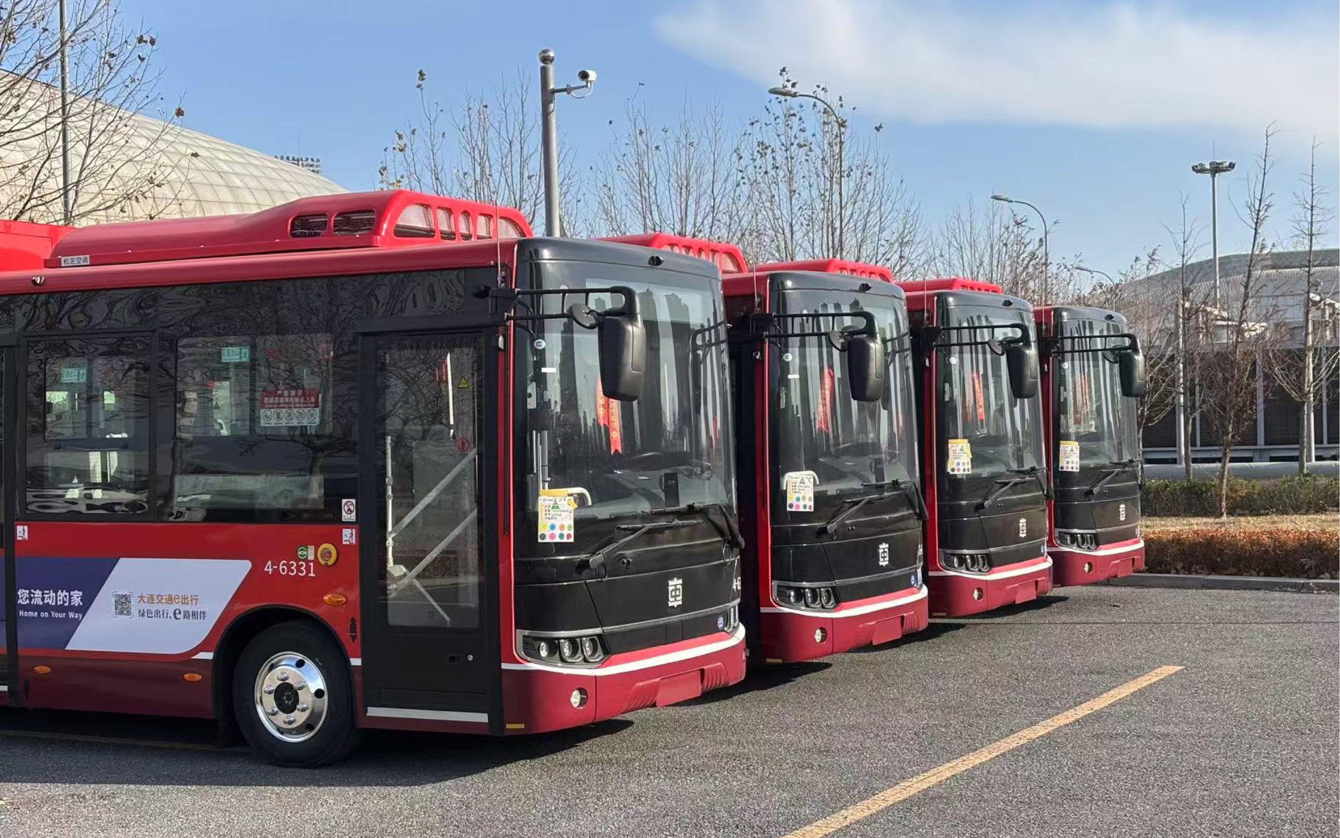 新车进行时:大连公交新7米公交车已经抵达