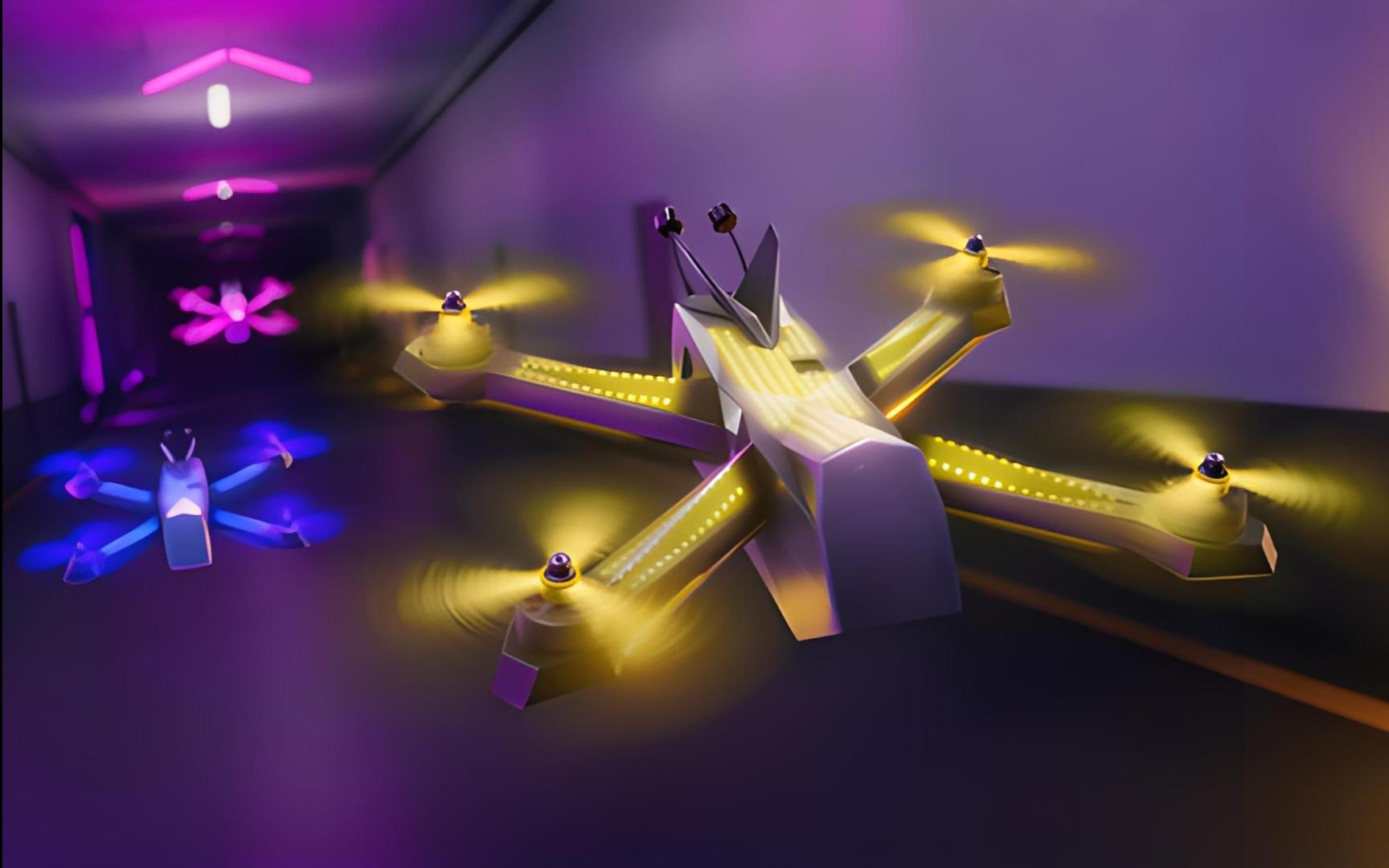 世界无人机竞速联盟 竞标赛level7 第一视角