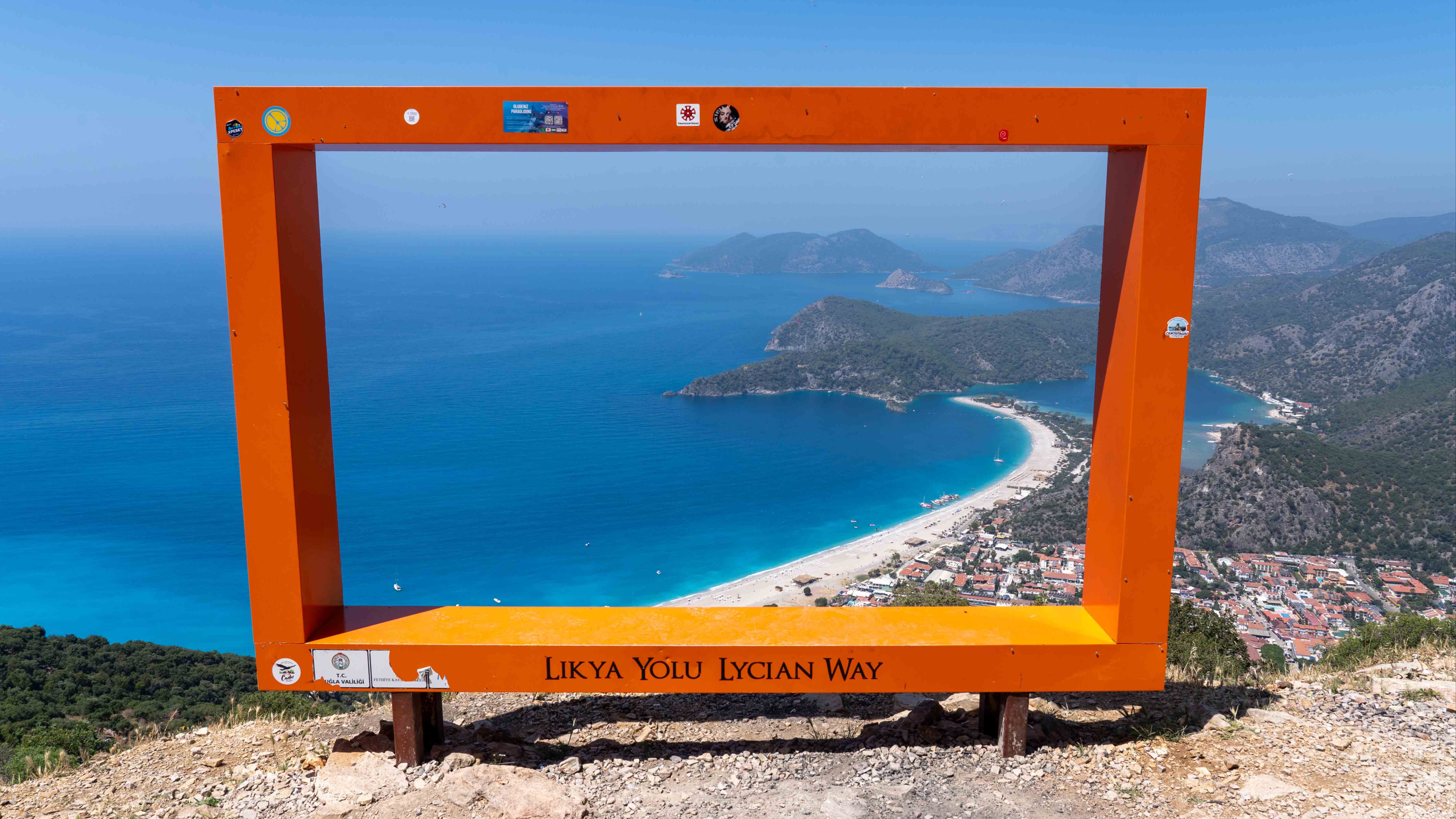 土耳其费特希耶徒步第二天,在利西亚之路眺望地中海