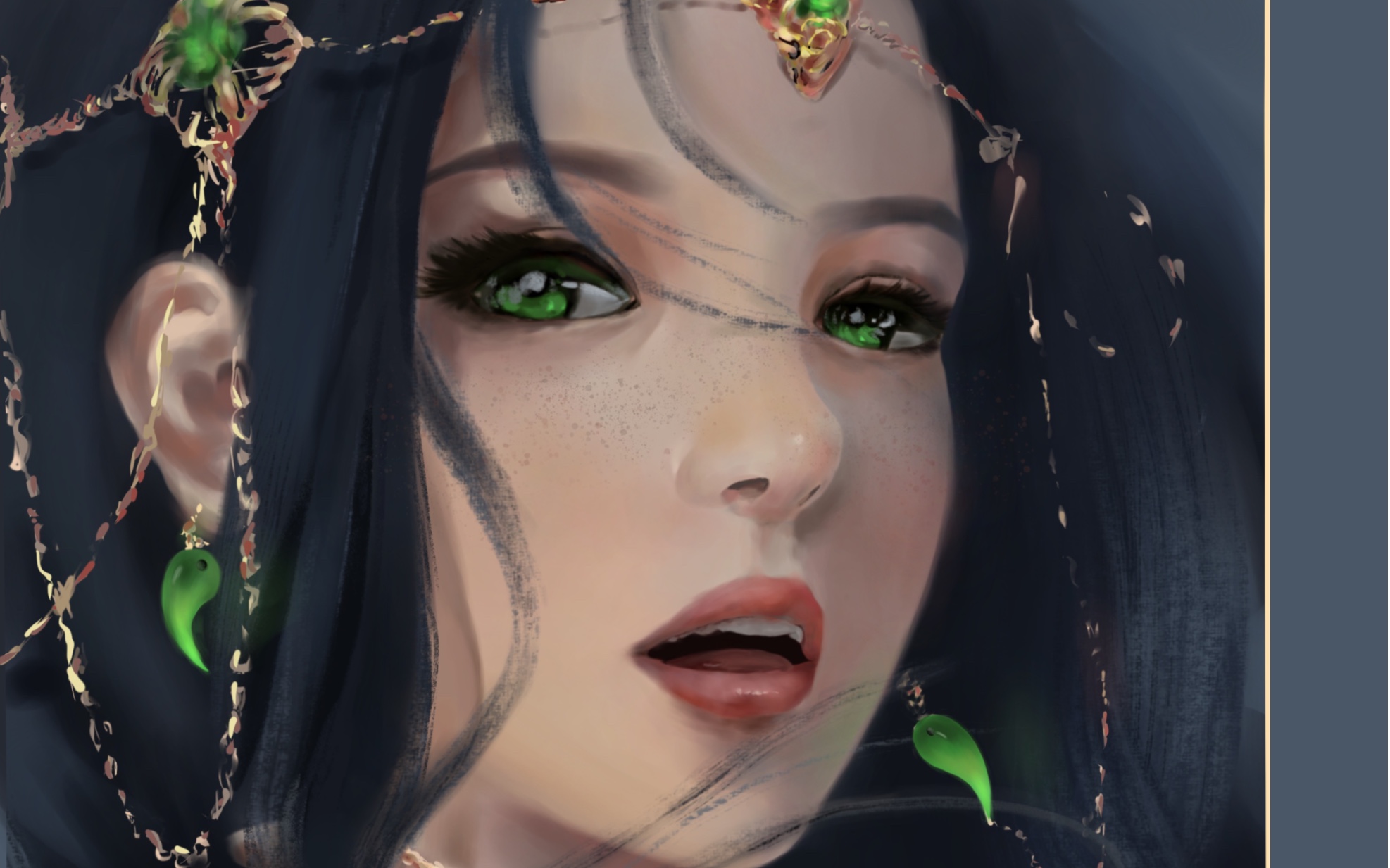 活动  临摹/鬼刀/记录学习过程2(原作wlop)