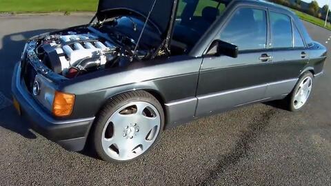 油管搬运 奔驰w1 C级190e级2 3 16v 低趴气动vip Stance 哔哩哔哩 Bilibili