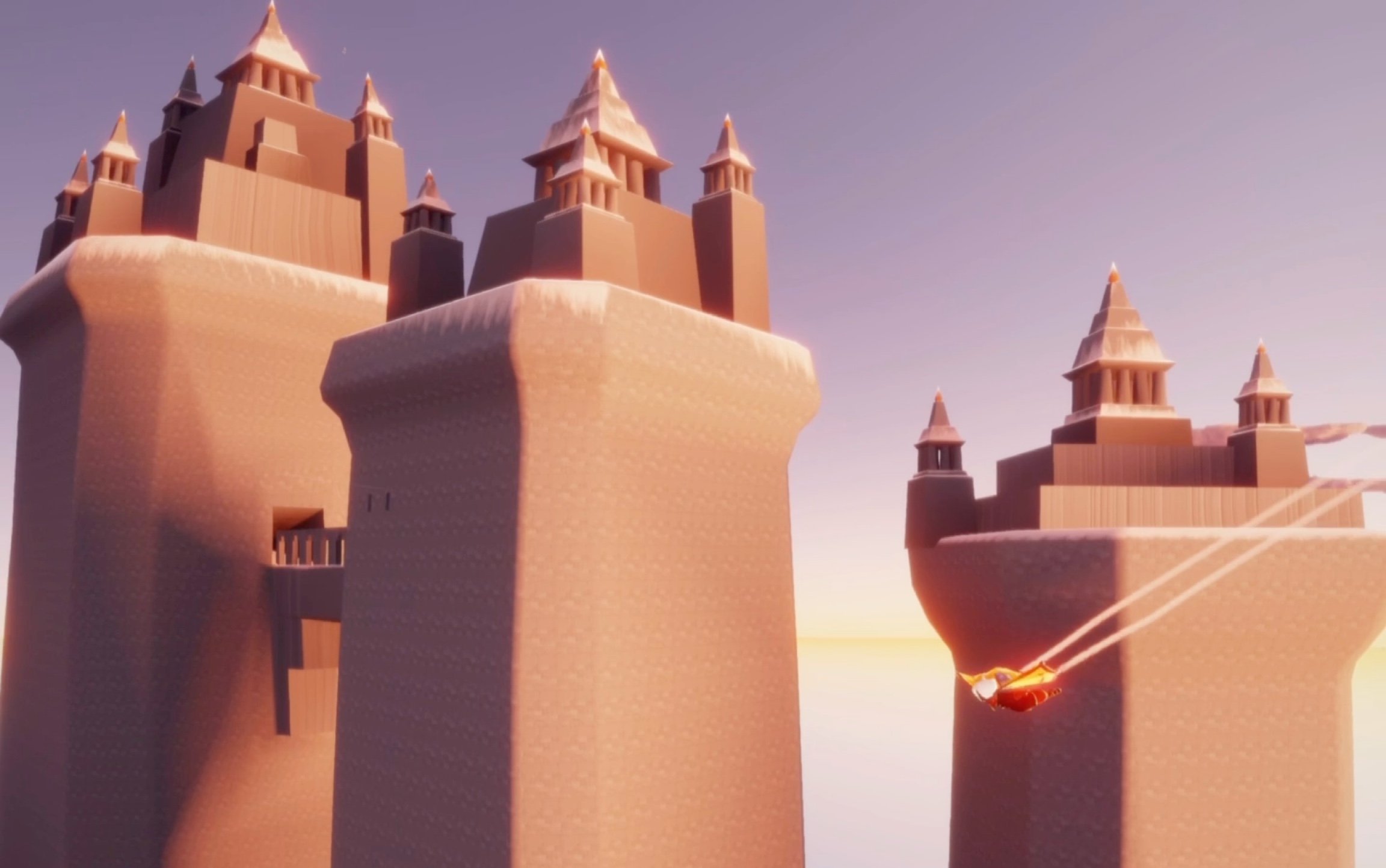 航拍光遇最宏伟建筑,没有之一