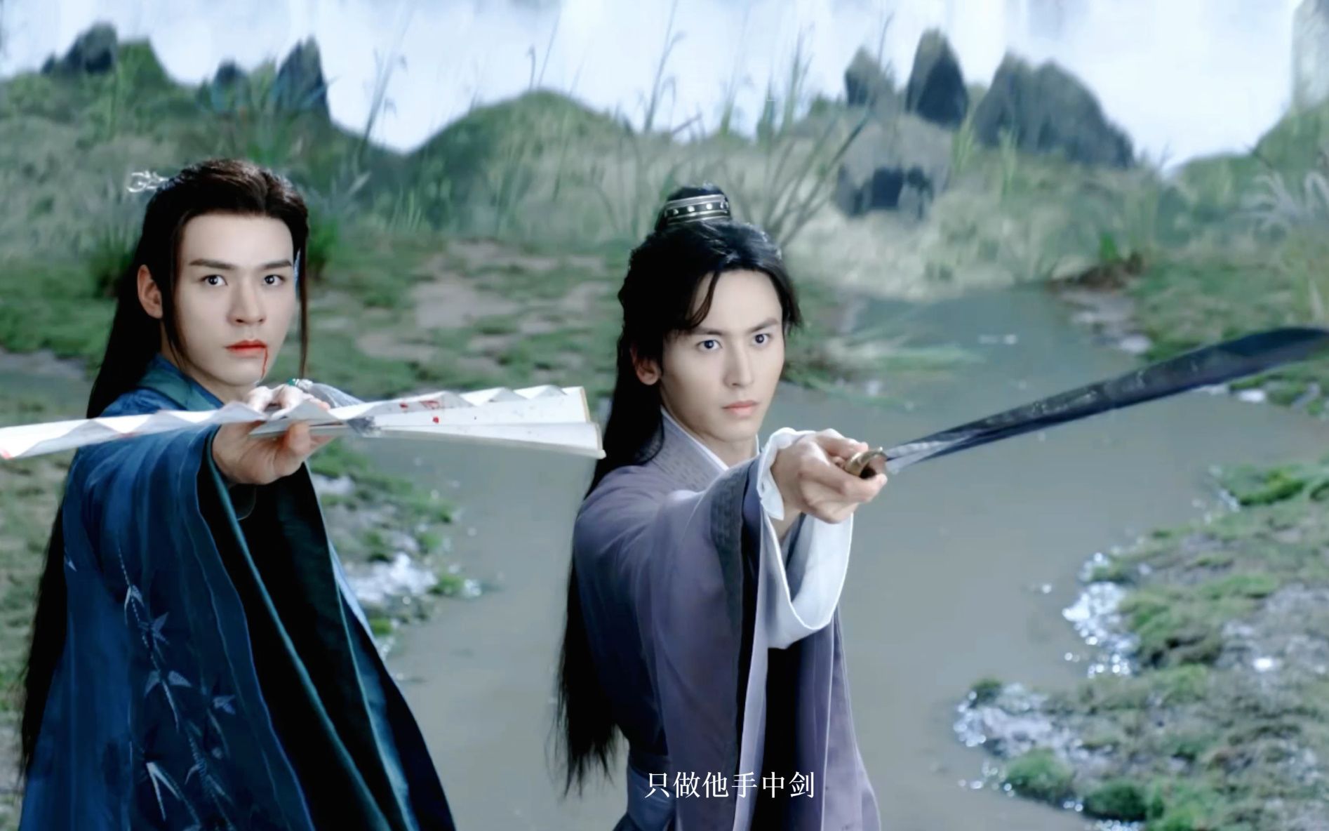 【山河令 | 燃向】不眨眼挑战——温周打戏_哔哩哔哩_bilibili