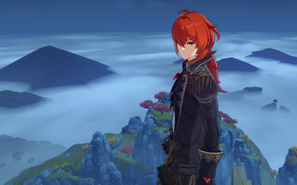 原神-特瓦林无惨!风魔龙伪无伤,地板太烫脚,磨了50点的水泡