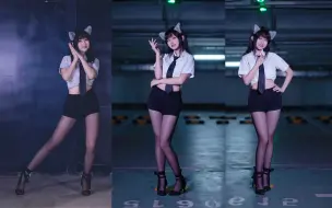 Download Video: 黑丝高跟鞋上线❤AOA-Like a Cat猫步轻俏～万粉感谢~