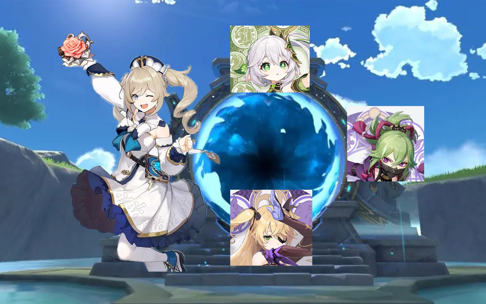 【芭妲九皇】少女套芭芭拉携手种门3.5第一期深渊12层上半