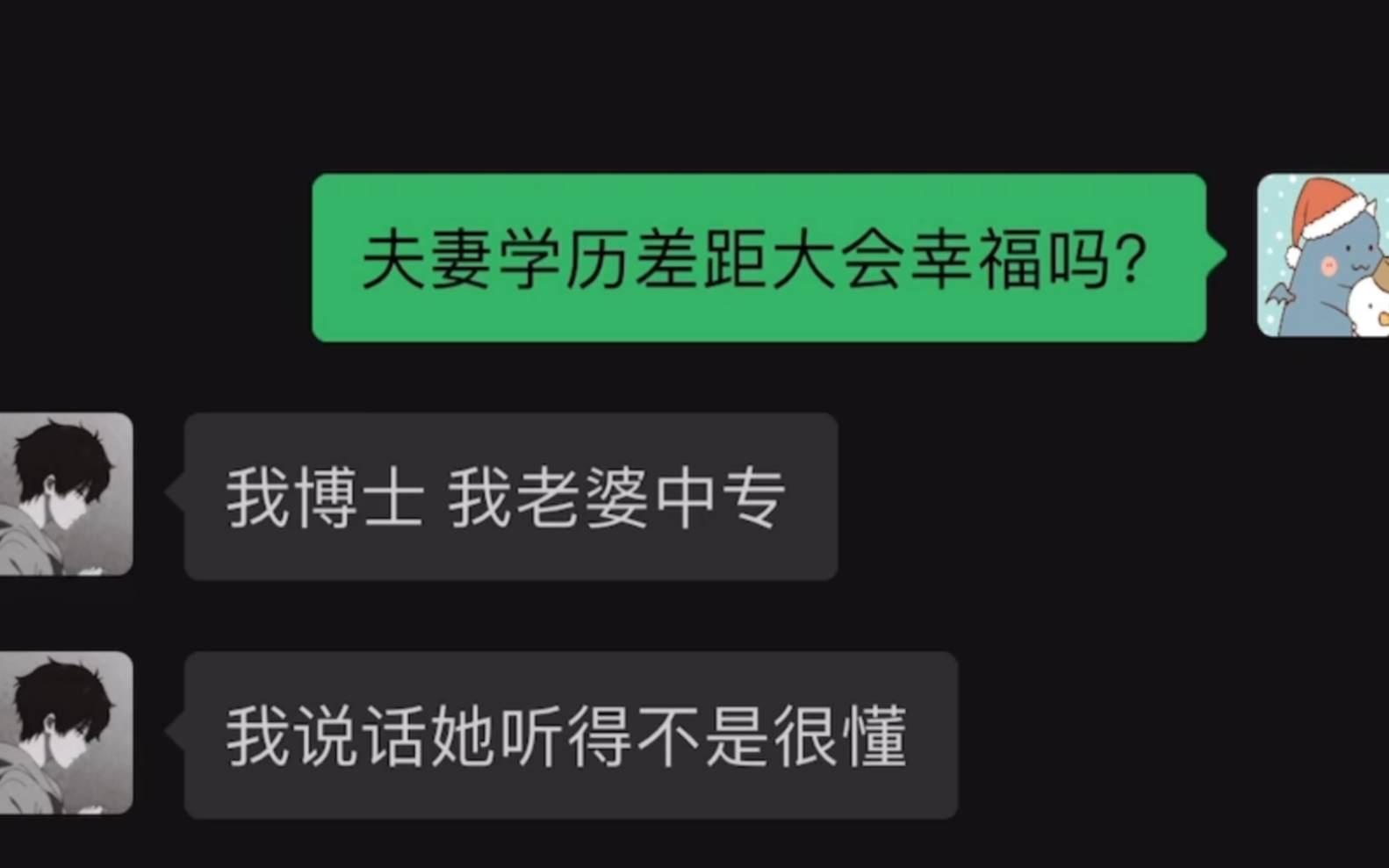 [图]夫妻学历差距过大，会不会幸福？