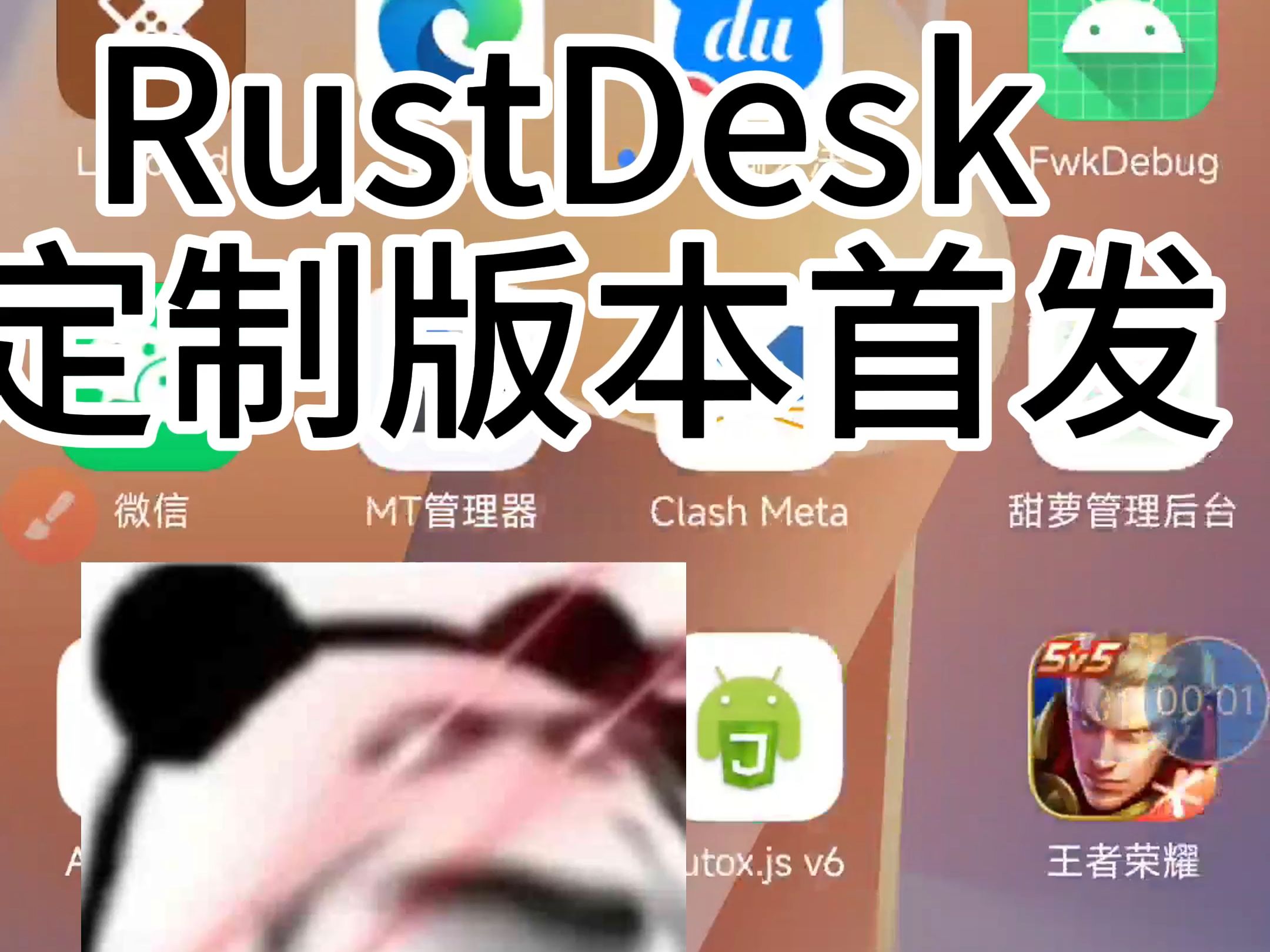 RustDesk 自己编译了一个版本,内置了自己服务器ip,内置固定密码,去除多余选项等哔哩哔哩bilibili