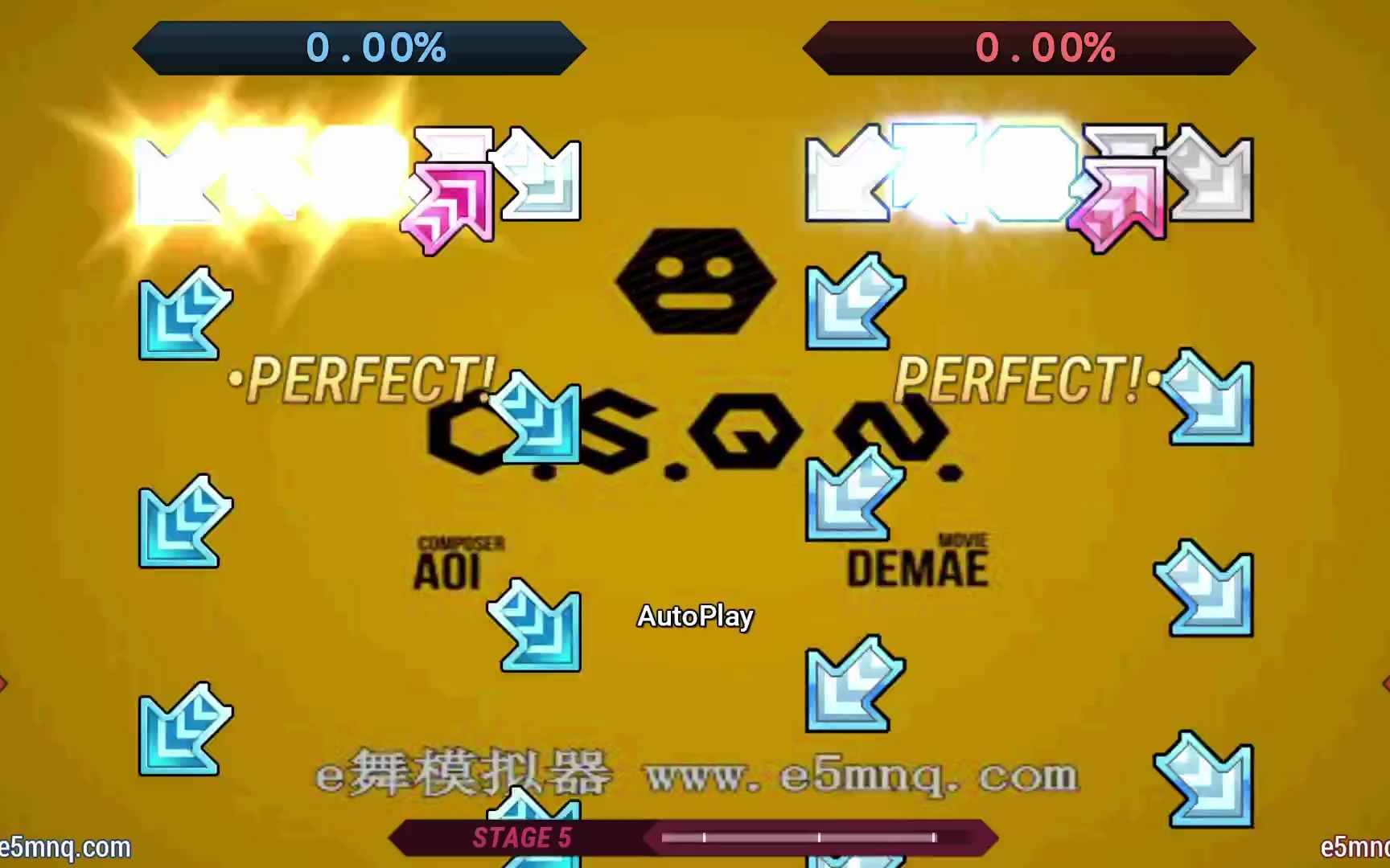 q.n.-aoi 花式学习8星 跳舞机脚谱 带节奏音 去掉变速 教学教程